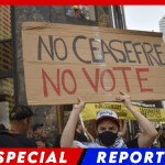 Democrat Convention Disrupted by Radical Protesters, Police Struggle to Control Chaos