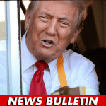Populist Trump Trolls Harris, Works Fry Cooker and Drive-Thru at McDonalds