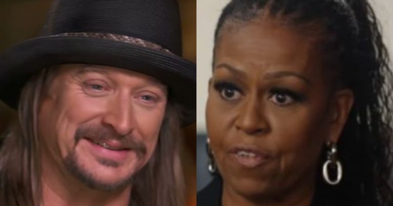 Kid Rock Responds After Michelle Obama Announces She’s Skipping Trump’s Inauguration