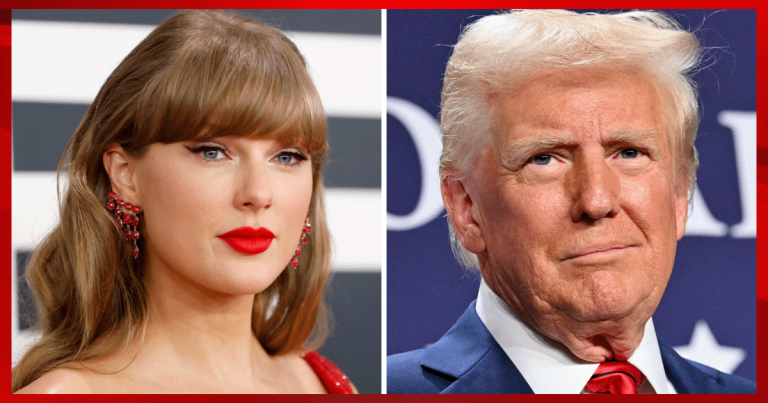 Super Bowl Crowd Cheers President Trump, Boos Liberal Star Taylor Swift