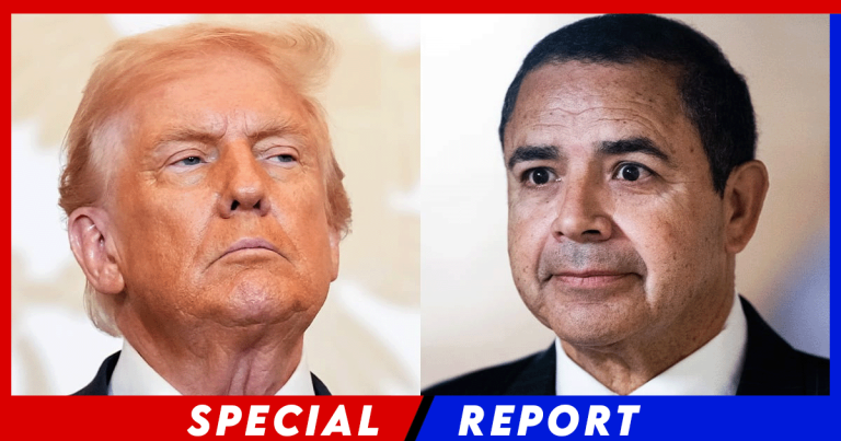 Trump Criticizes Rep. Cuellar for Running as Democrat After Presidential Pardon