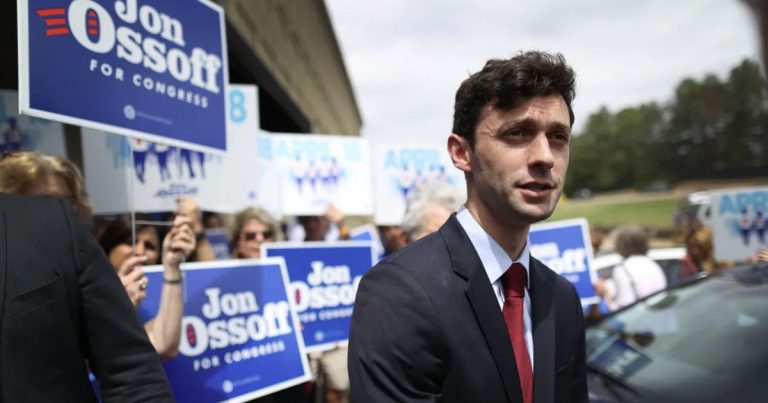 Georgia Senator Jon Ossoff Required Photo ID at Rally While Opposing Voter ID Laws